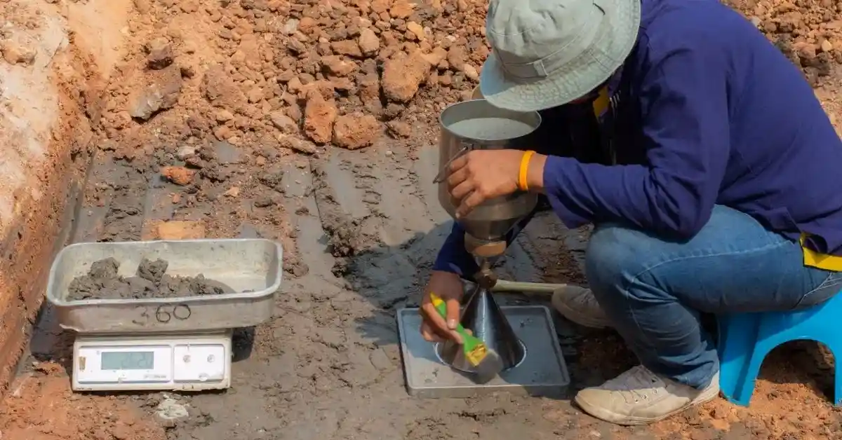 Illustrative image of Collapsible soil evaluation in Orange California