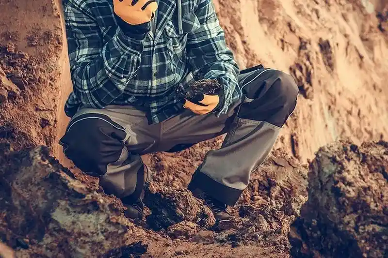 Illustrative image of Unsaturated soil analysis in Orange California